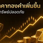 แรงซื้อสินทรัพย์ปลอดภัยหนุนแนวโน้มราคาทองคำปรับตัวเพิ่มขึ้นแรง